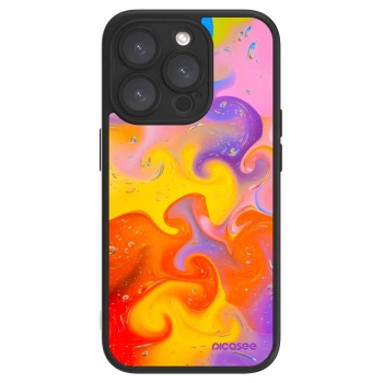 Picasee ULTIMATE CASE für Apple iPhone 15 Pro - Bubbles