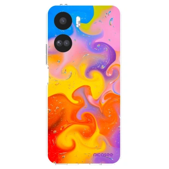 Picasee Honor 90 Lite 5G Hülle - Transparentes Silikon - Bubbles