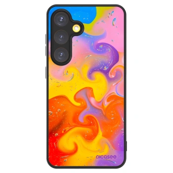 Picasee ULTIMATE CASE PowerShare für Samsung Galaxy S24 S921B 5G - Bubbles