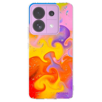 Picasee Xiaomi Redmi Note 13 Pro 5G Hülle - Transparentes Silikon - Bubbles