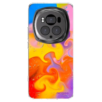 Picasee Honor Magic6 Pro Hülle - Transparentes Silikon - Bubbles