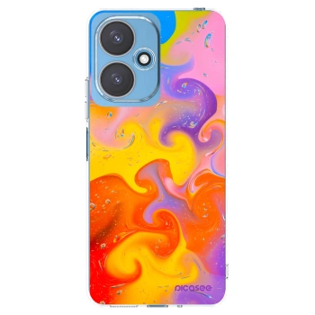 Picasee Xiaomi Redmi 13C 5G Hülle - Transparentes Silikon - Bubbles