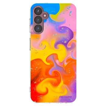 Picasee Samsung Galaxy A05s A057G Hülle - Transparentes Silikon - Bubbles