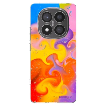 Picasee Xiaomi Redmi Note 14 Pro+ 5G Hülle - Transparentes Silikon - Bubbles