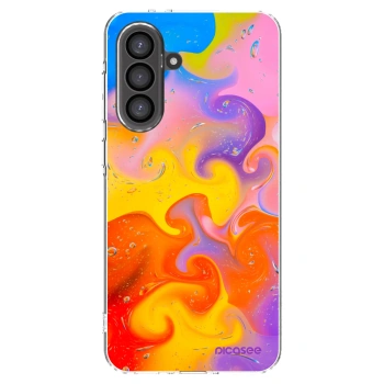 Picasee Samsung Galaxy A36 5G Hülle - Transparentes Silikon - Bubbles