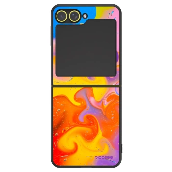 Hülle für Samsung Galaxy Z Flip5 5G - Bubbles