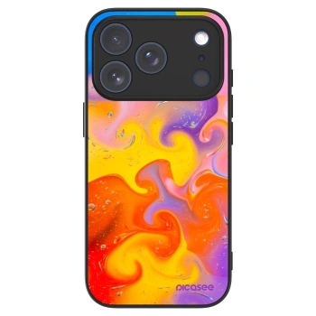 Picasee ULTIMATE CASE MagSafe für Apple iPhone 17 Pro - Bubbles