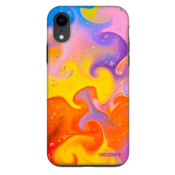 Hülle für Apple iPhone XR - Bubbles