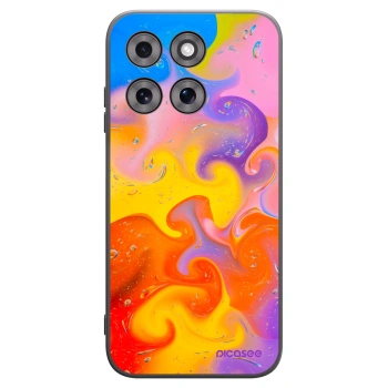 Picasee Motorola Moto G77 Hülle - Schwarzes Silikon - Bubbles
