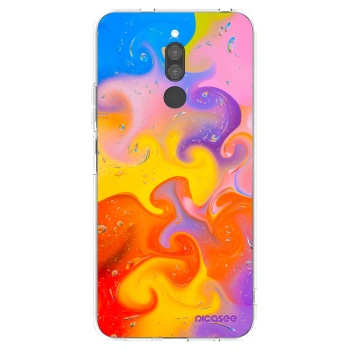 Picasee Xiaomi Redmi 8 Hülle - Transparentes Silikon - Bubbles