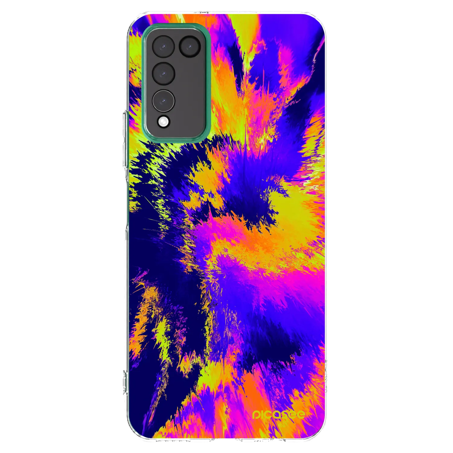 Picasee Honor 10X Lite Hülle - Transparentes Silikon - Burn