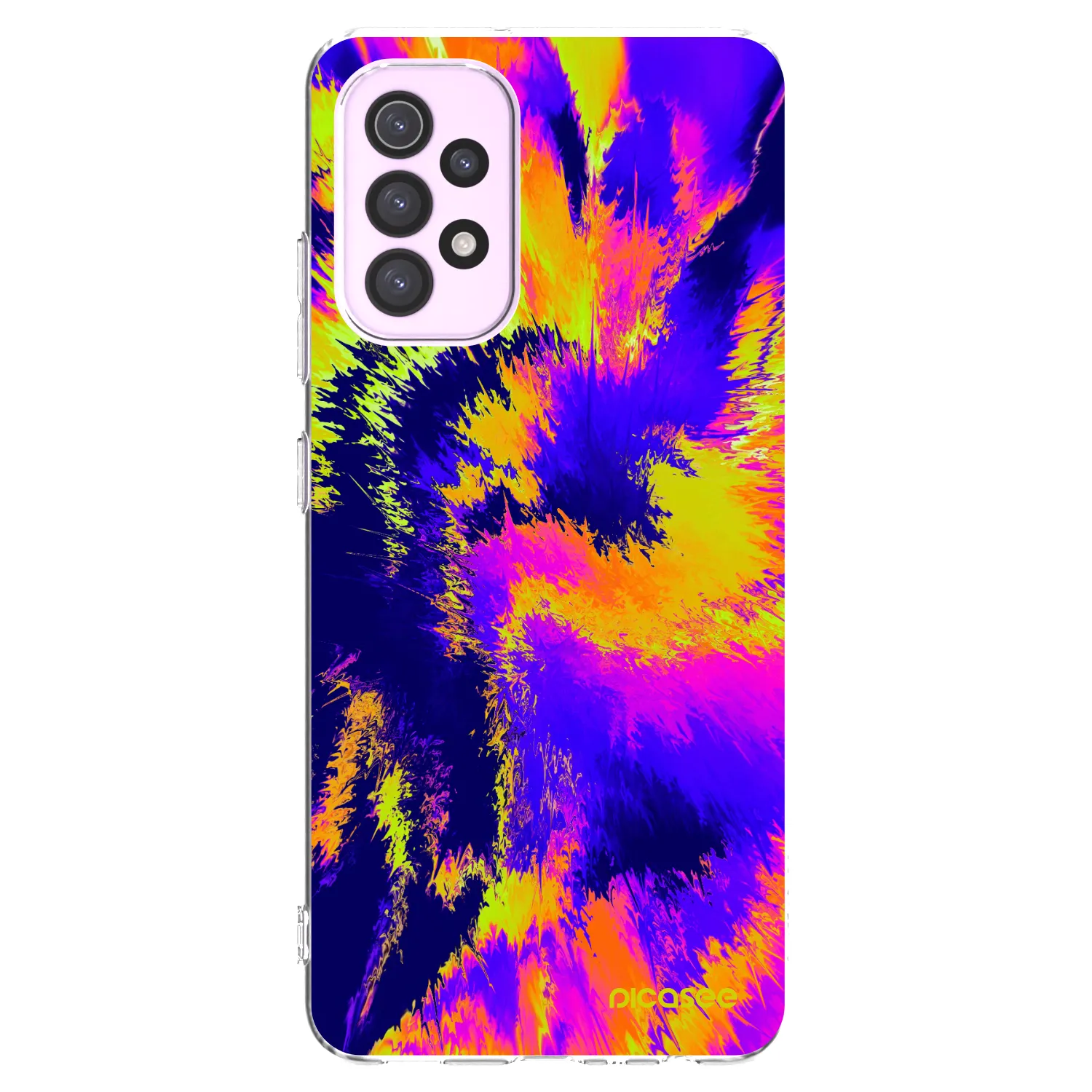 Picasee Samsung Galaxy A32 5G A326B Hülle - Transparentes Silikon - Burn