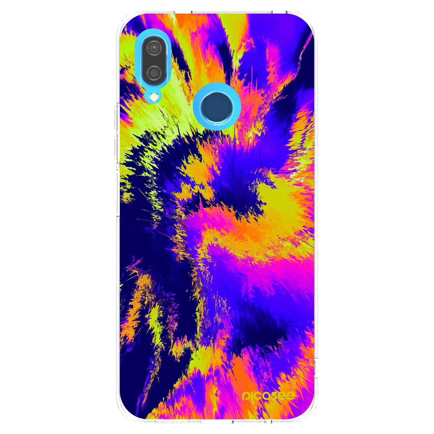 Picasee Huawei P20 Lite Hülle - Transparentes Silikon - Burn