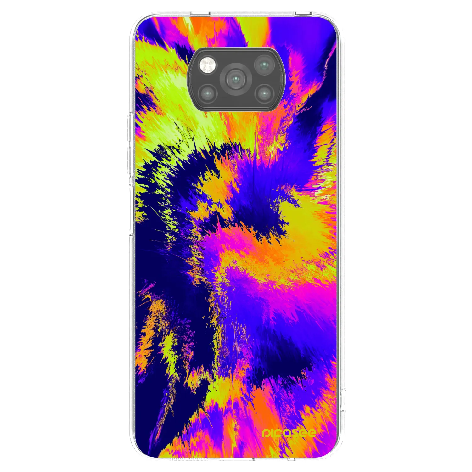 Picasee Xiaomi Poco X3 Pro Hülle - Schwarzes Silikon - Burn