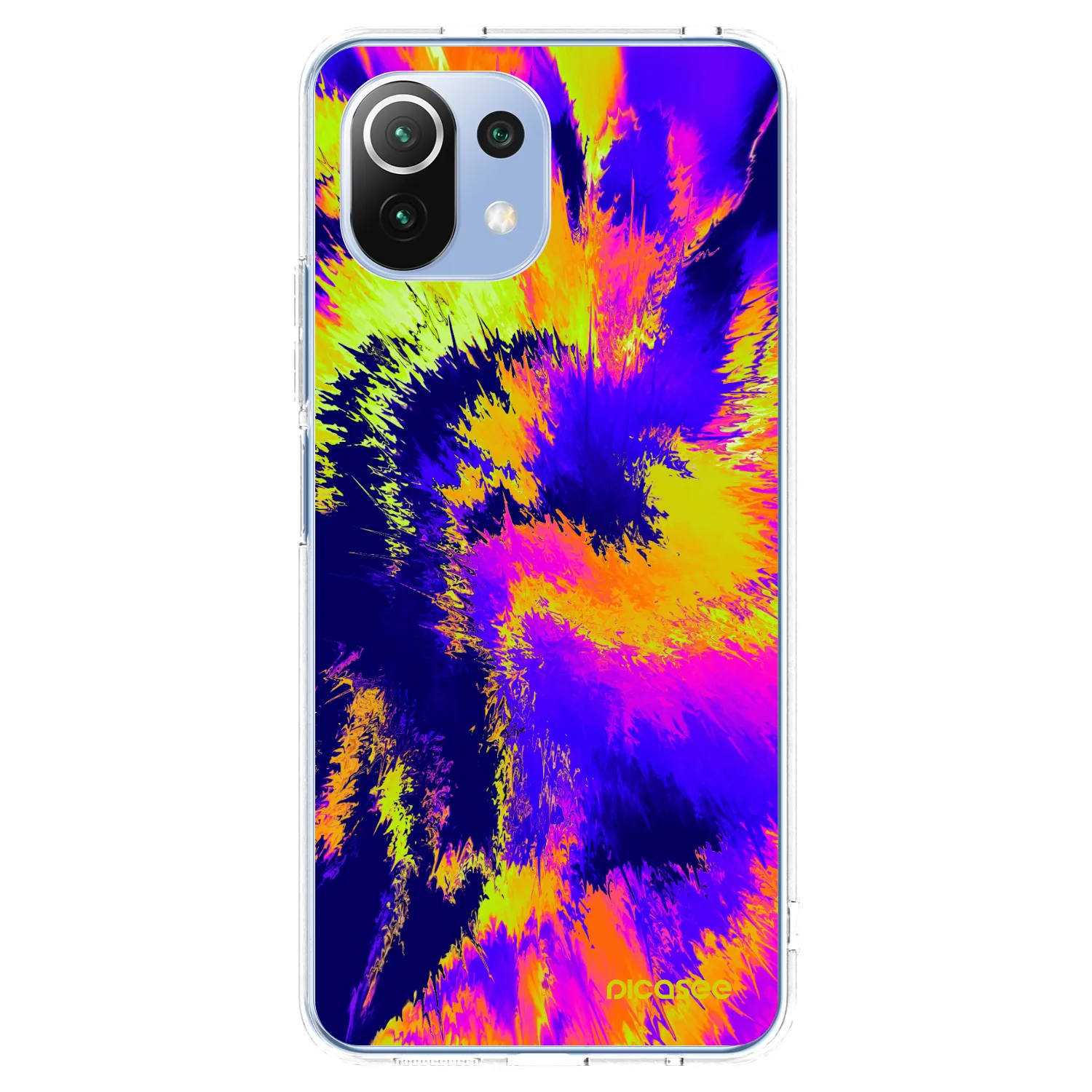 Picasee Xiaomi Mi 11 Lite Hülle - Transparentes Silikon - Burn