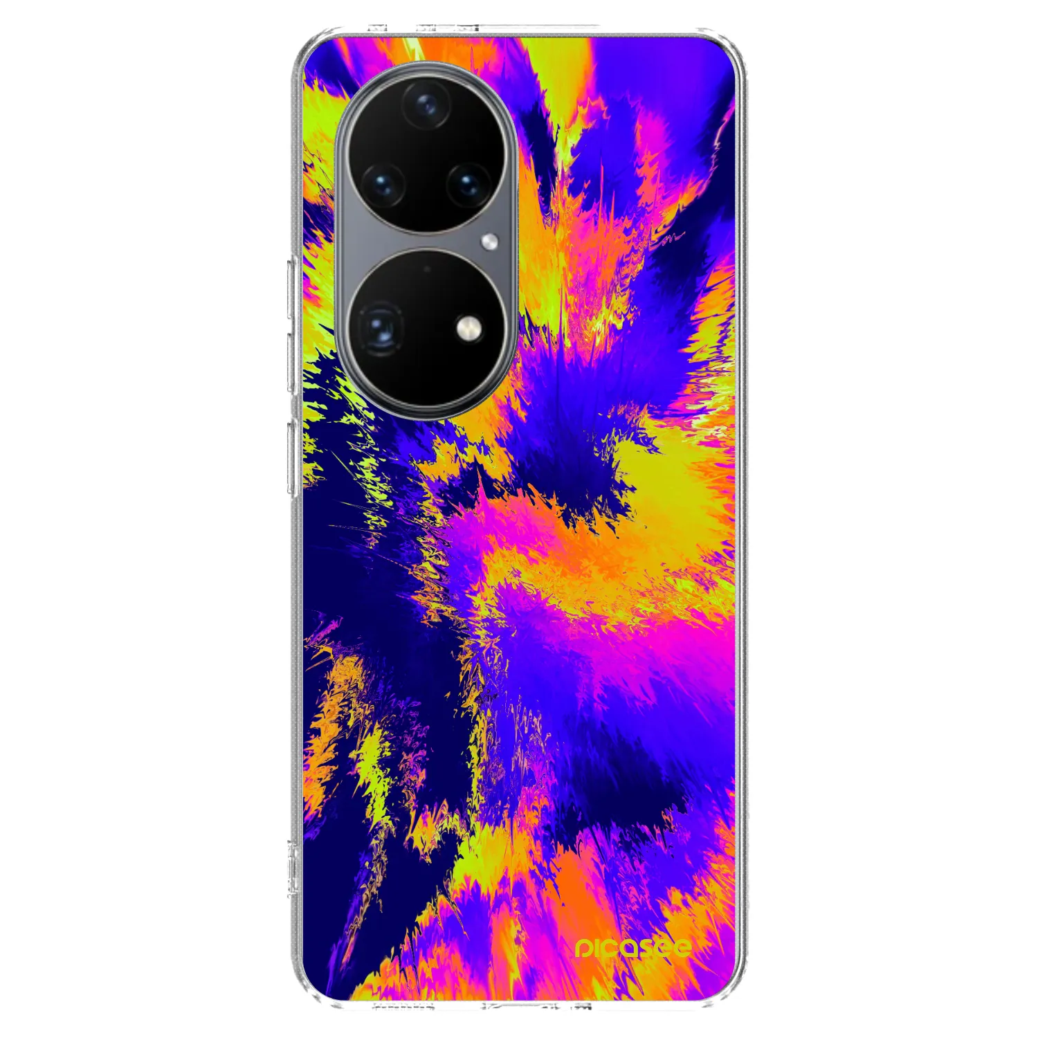 Picasee Huawei P50 Hülle - Transparentes Silikon - Burn