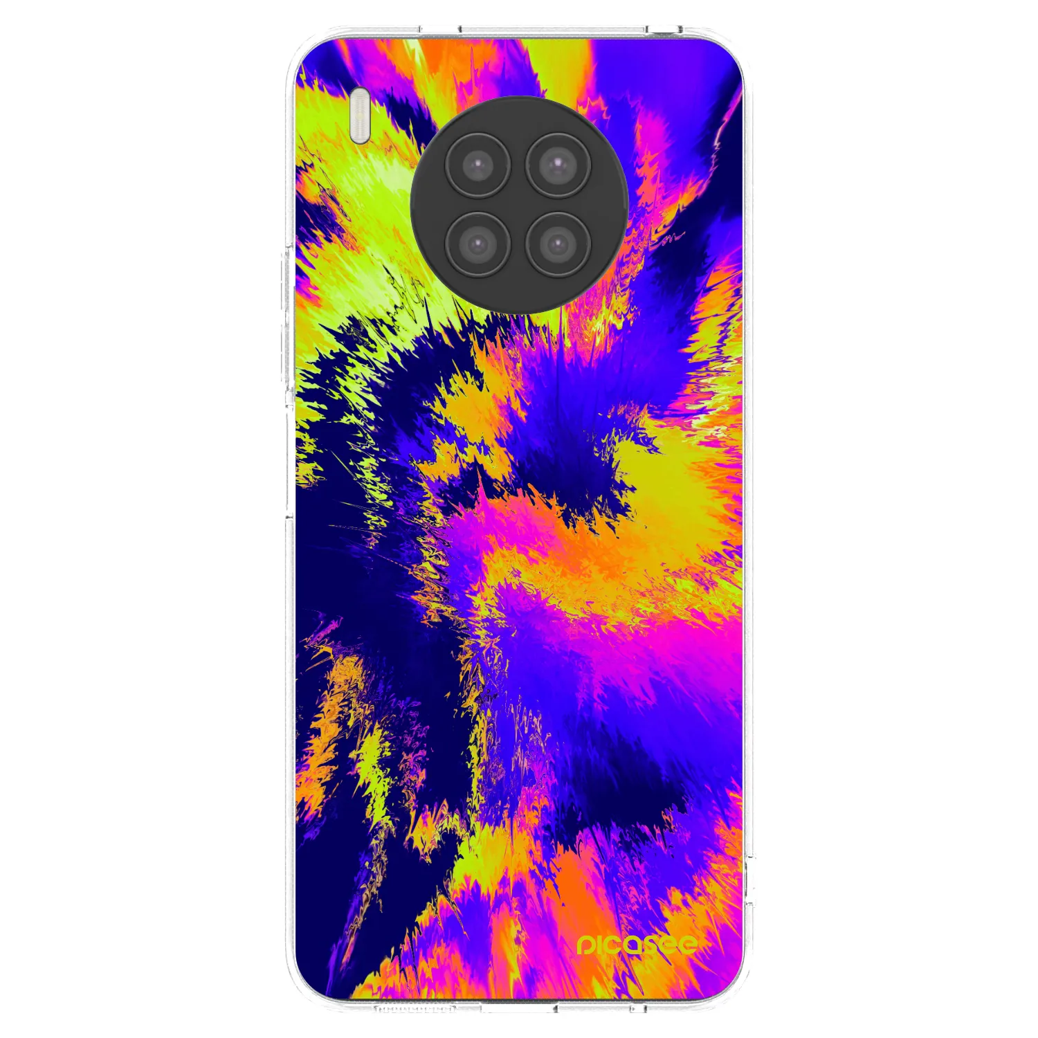 Picasee Huawei Nova 8i Hülle - Transparentes Silikon - Burn