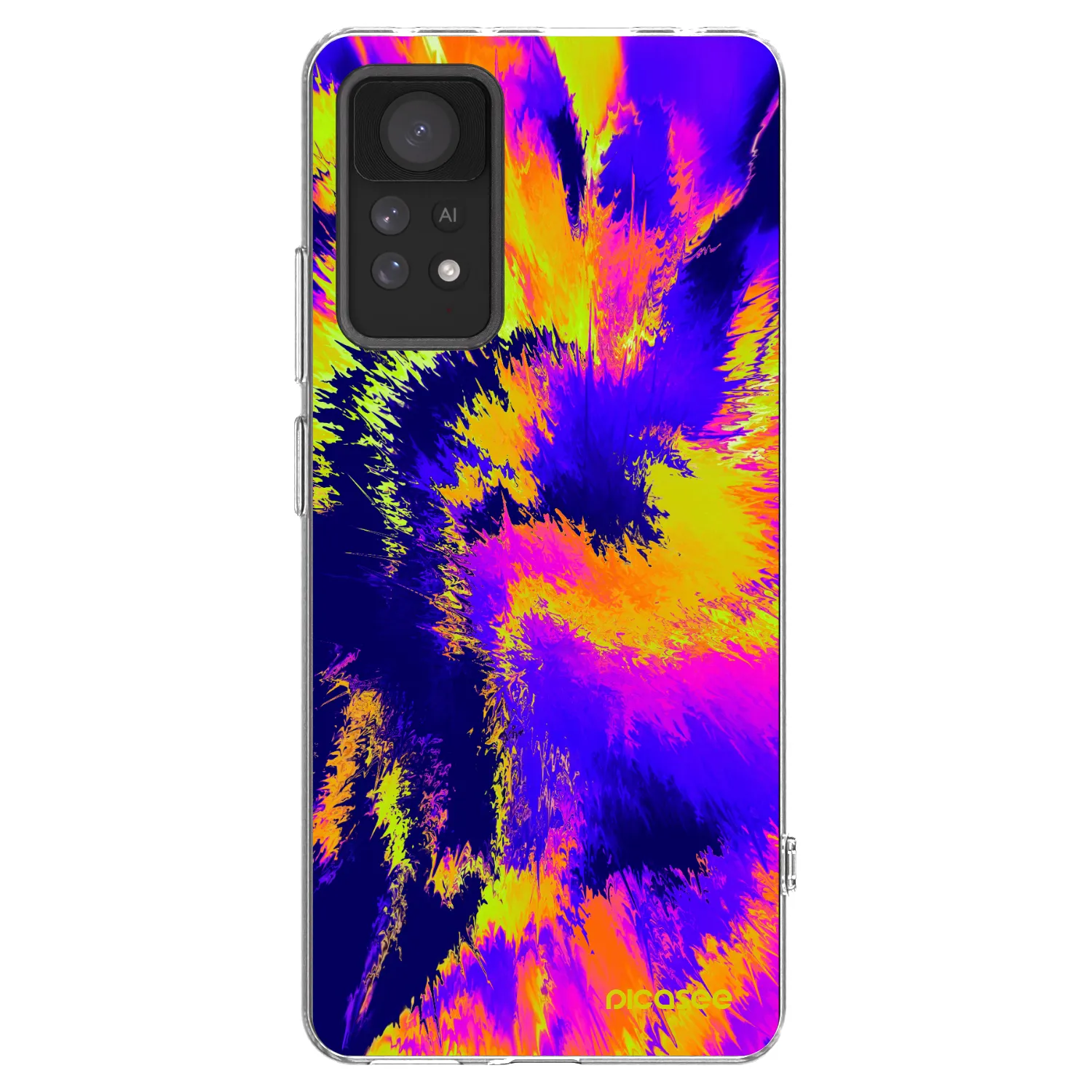 Picasee Xiaomi Redmi Note 11 Pro 5G Hülle - Transparentes Silikon - Burn