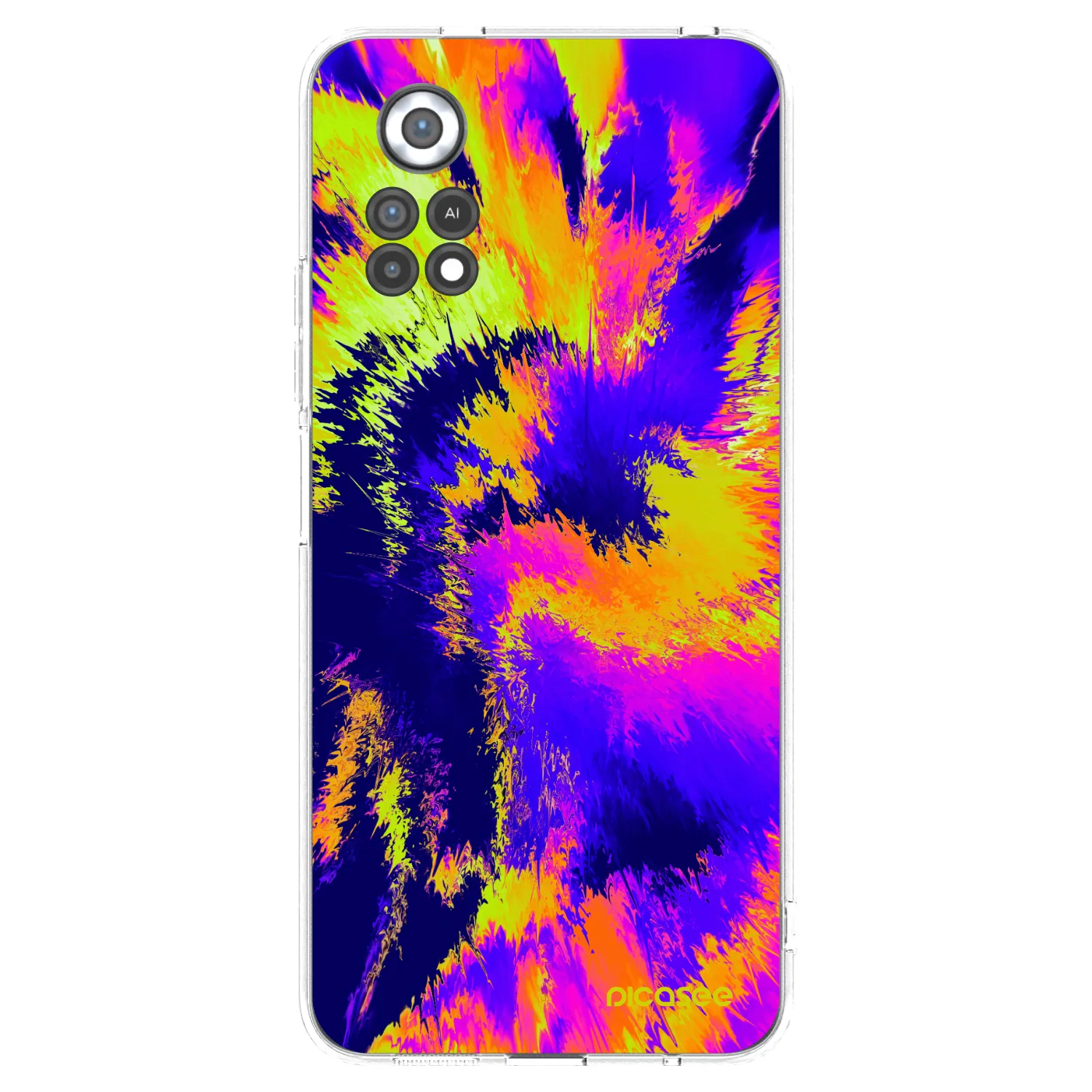 Picasee Xiaomi Poco X4 Pro 5G Hülle - Transparentes Silikon - Burn