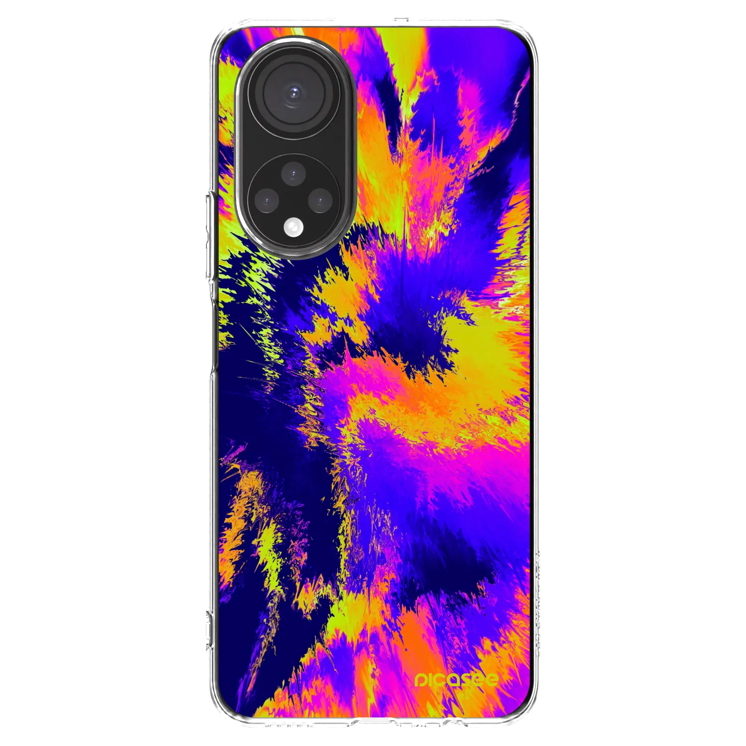 Picasee Honor X7 Hülle - Transparentes Silikon - Burn