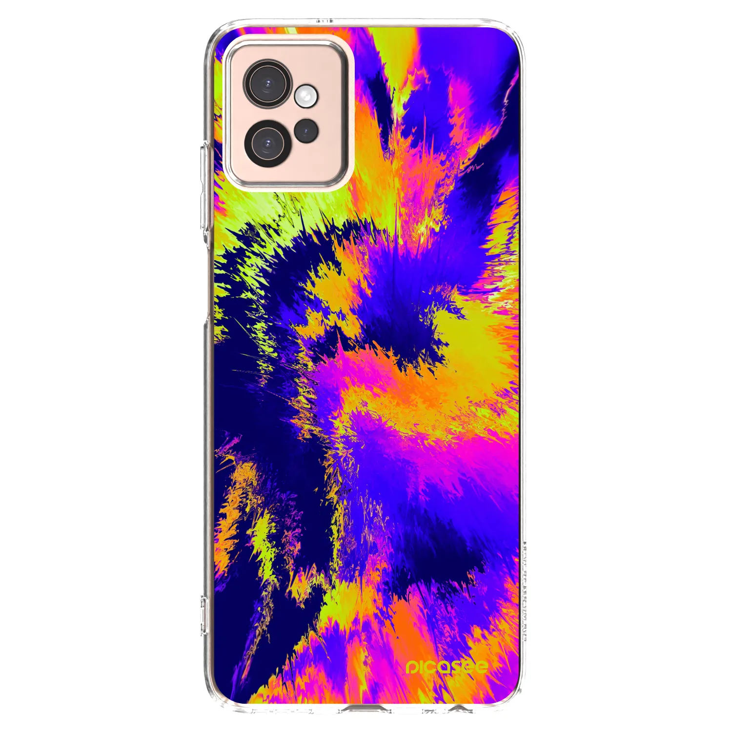 Picasee Motorola Moto G32 Hülle - Transparentes Silikon - Burn