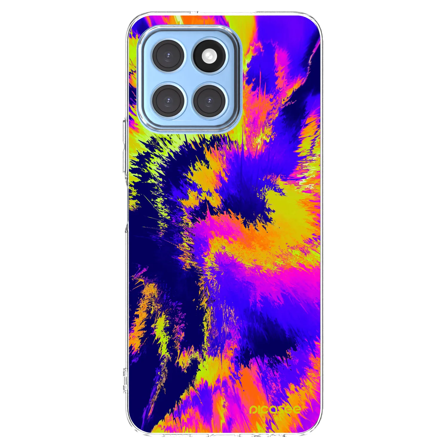 Picasee Honor X6 Hülle - Transparentes Silikon - Burn