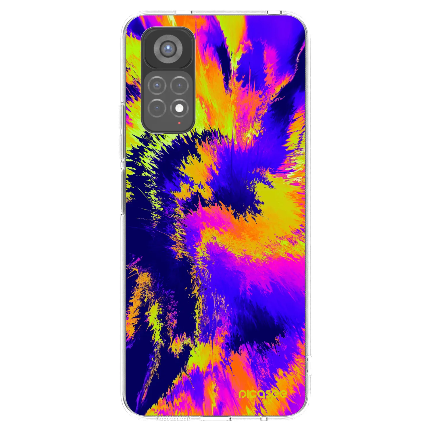 Picasee Xiaomi Redmi Note 11S 5G Hülle - Transparentes Silikon - Burn
