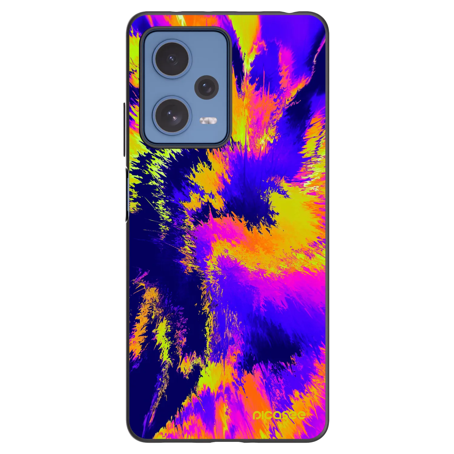 Picasee Xiaomi Redmi Note 12 Pro 5G Hülle - Schwarzes Silikon - Burn