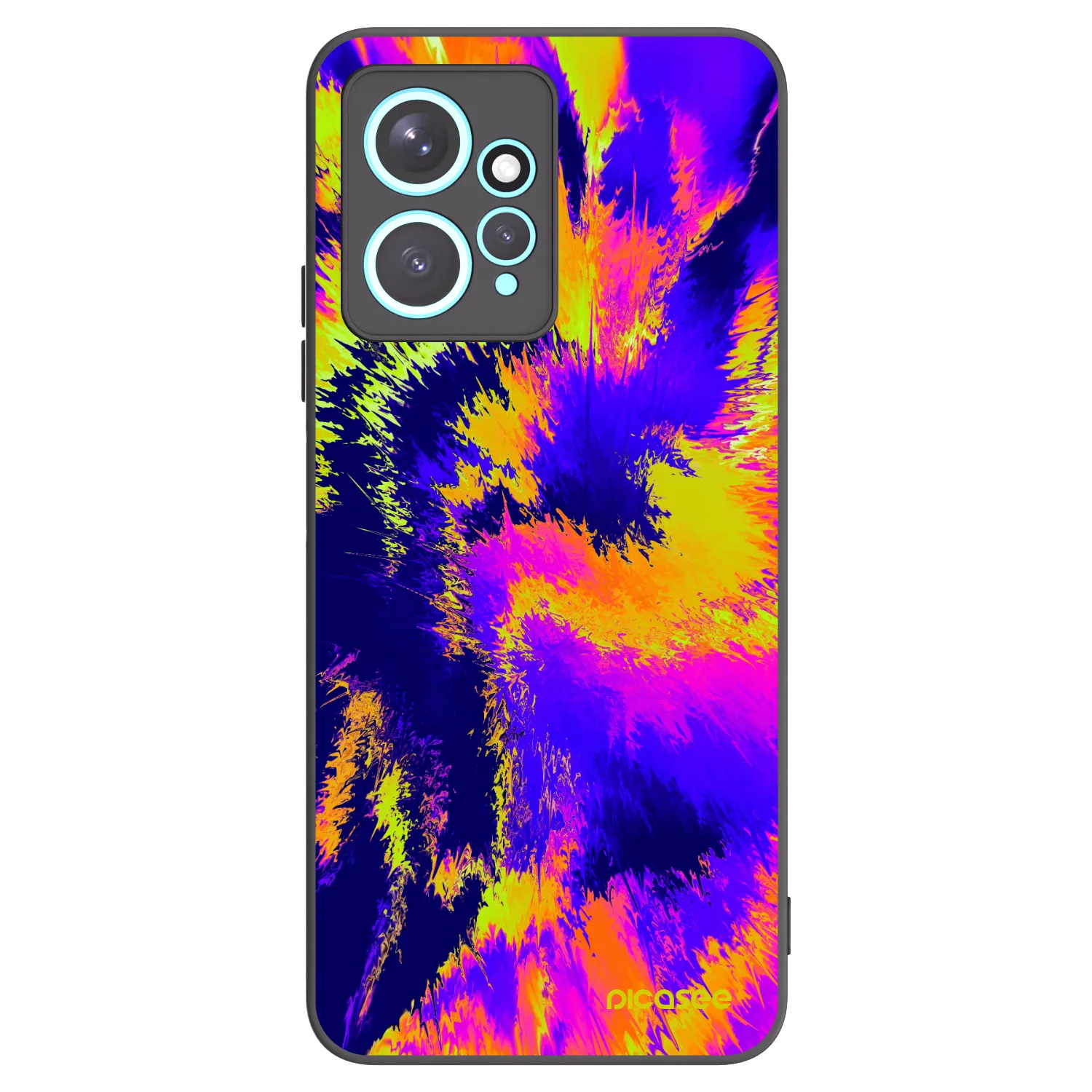 Picasee Xiaomi Redmi Note 12 4G Hülle - Schwarzes Silikon - Burn