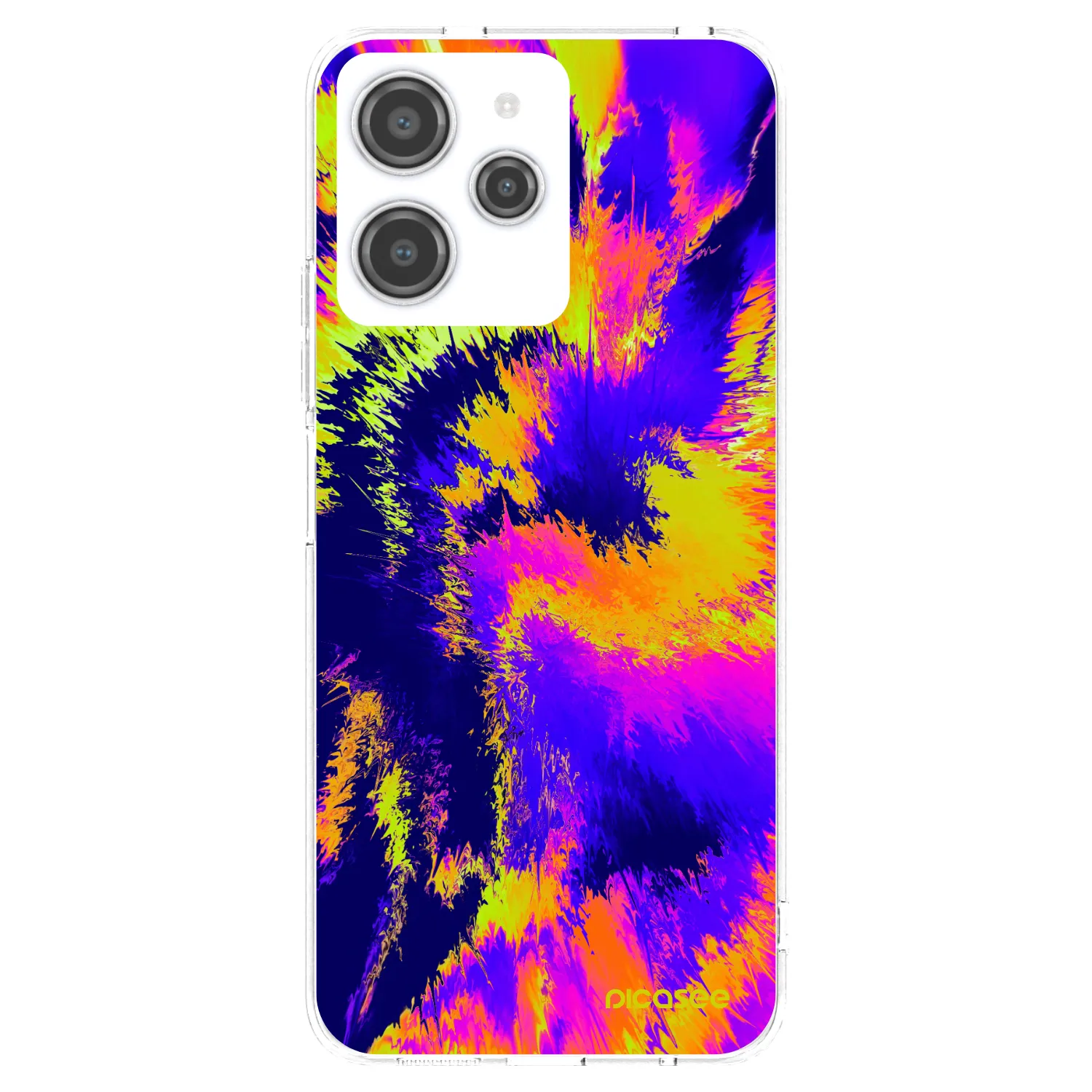 Picasee Xiaomi Redmi 12 4G Hülle - Transparentes Silikon - Burn