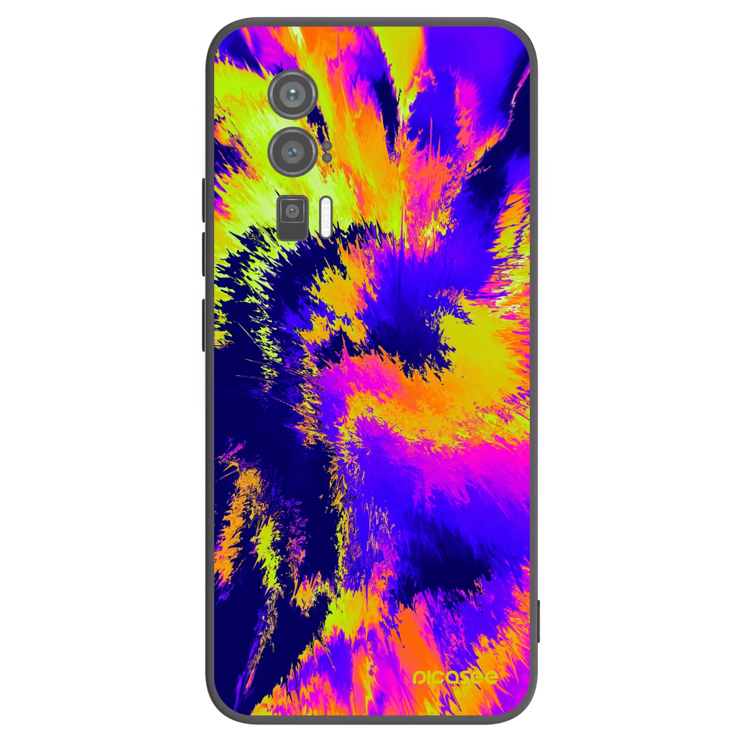 Picasee Xiaomi Poco F5 Pro 5G Hülle - Schwarzes Silikon - Burn