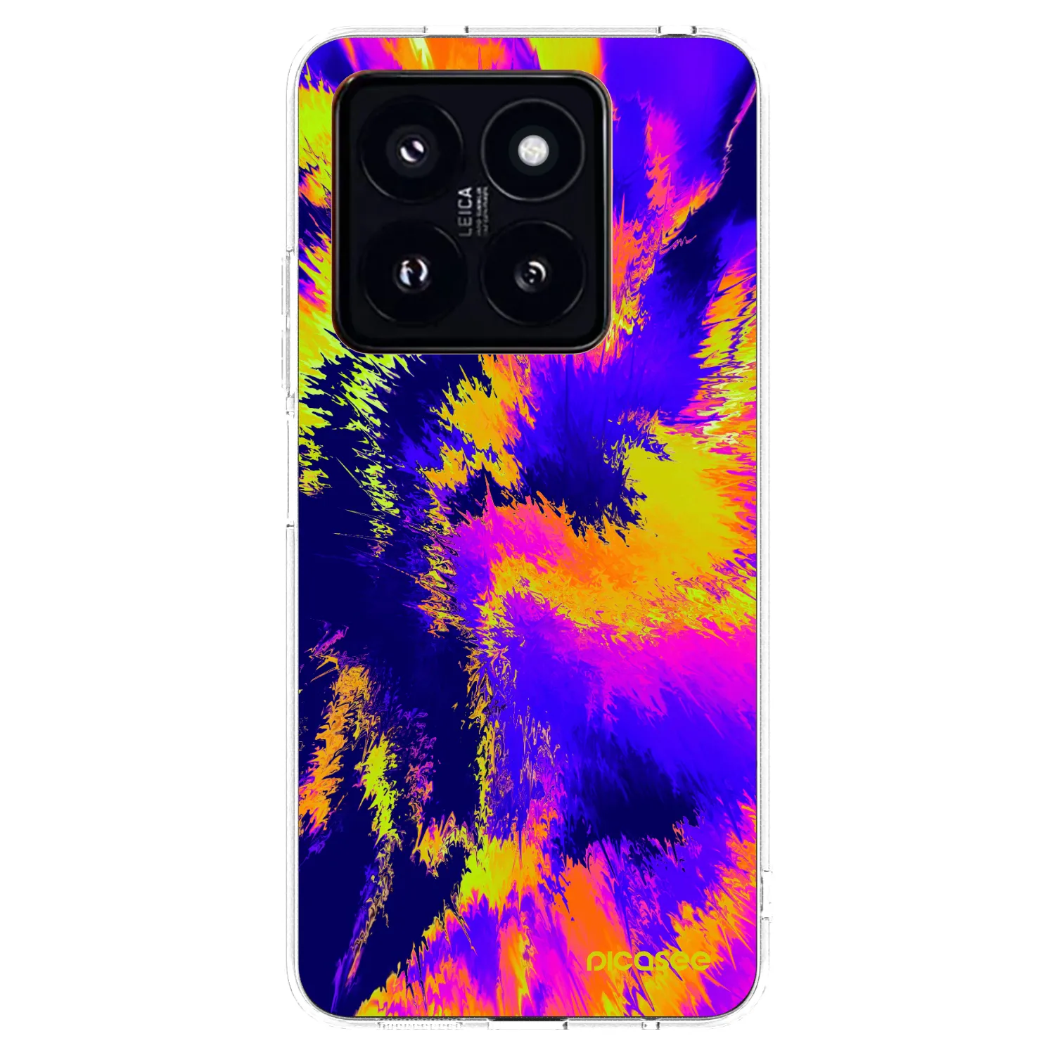 Picasee Xiaomi 14 Pro Hülle - Transparentes Silikon - Burn