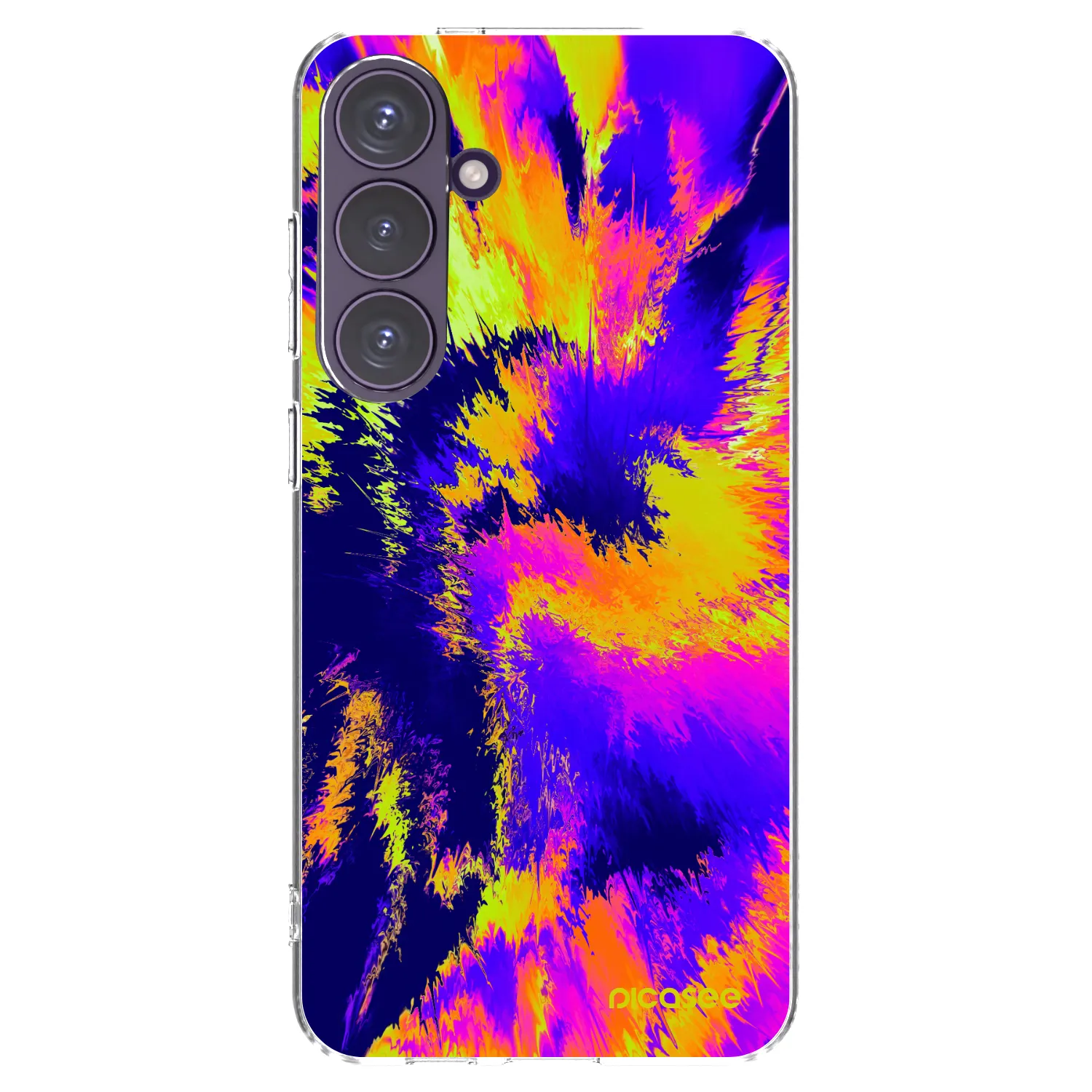 Picasee Samsung Galaxy S24+ S926B 5G Hülle - Transparentes Silikon - Burn