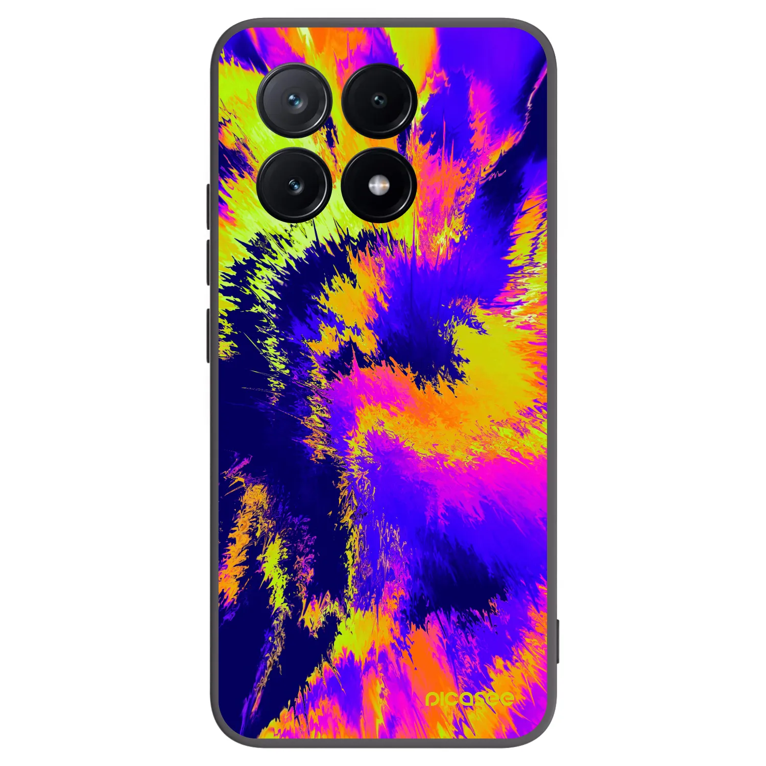 Picasee Xiaomi Poco X6 Pro Hülle - Schwarzes Silikon - Burn