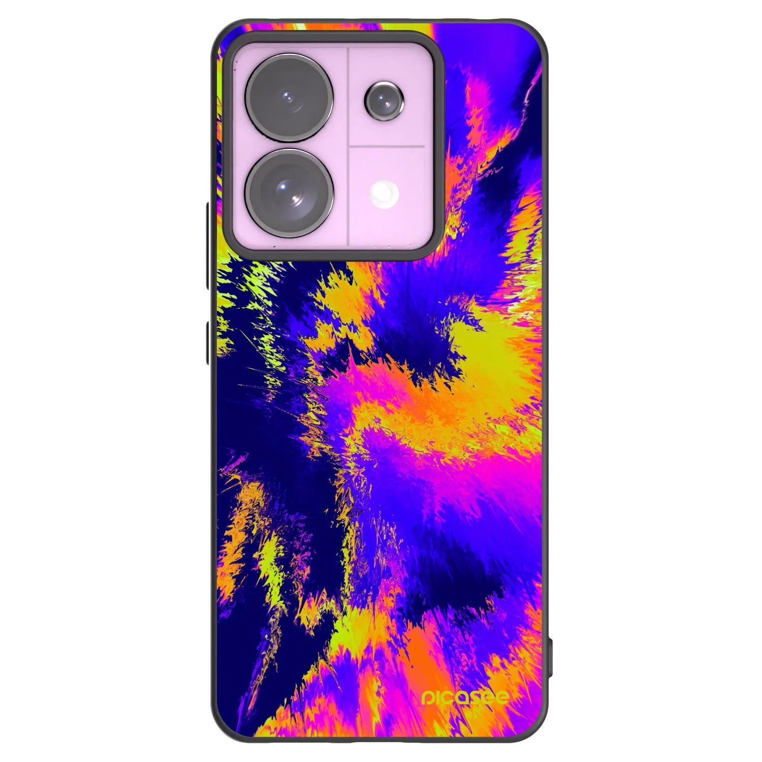 Picasee Xiaomi Redmi Note 13 Pro 5G Hülle - Schwarzes Silikon - Burn