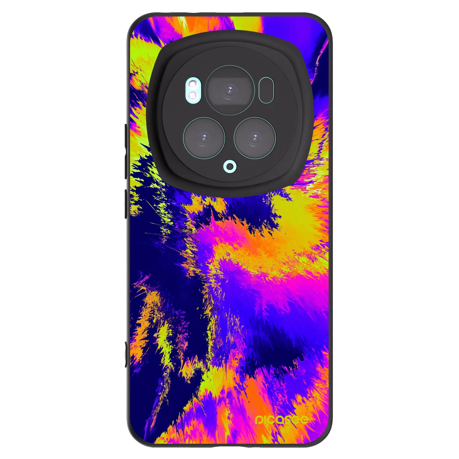 Picasee Honor Magic6 Pro Hülle - Schwarzes Silikon - Burn