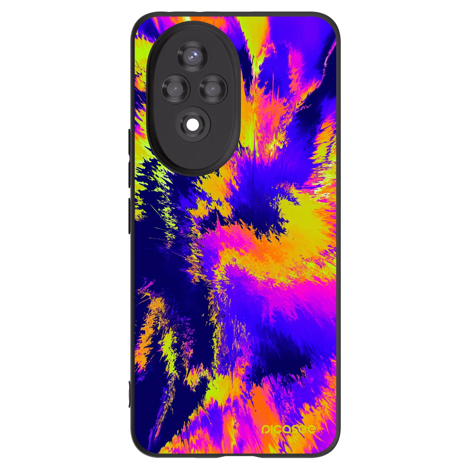 Picasee Honor 200 Pro 5G Hülle - Schwarzes Silikon - Burn