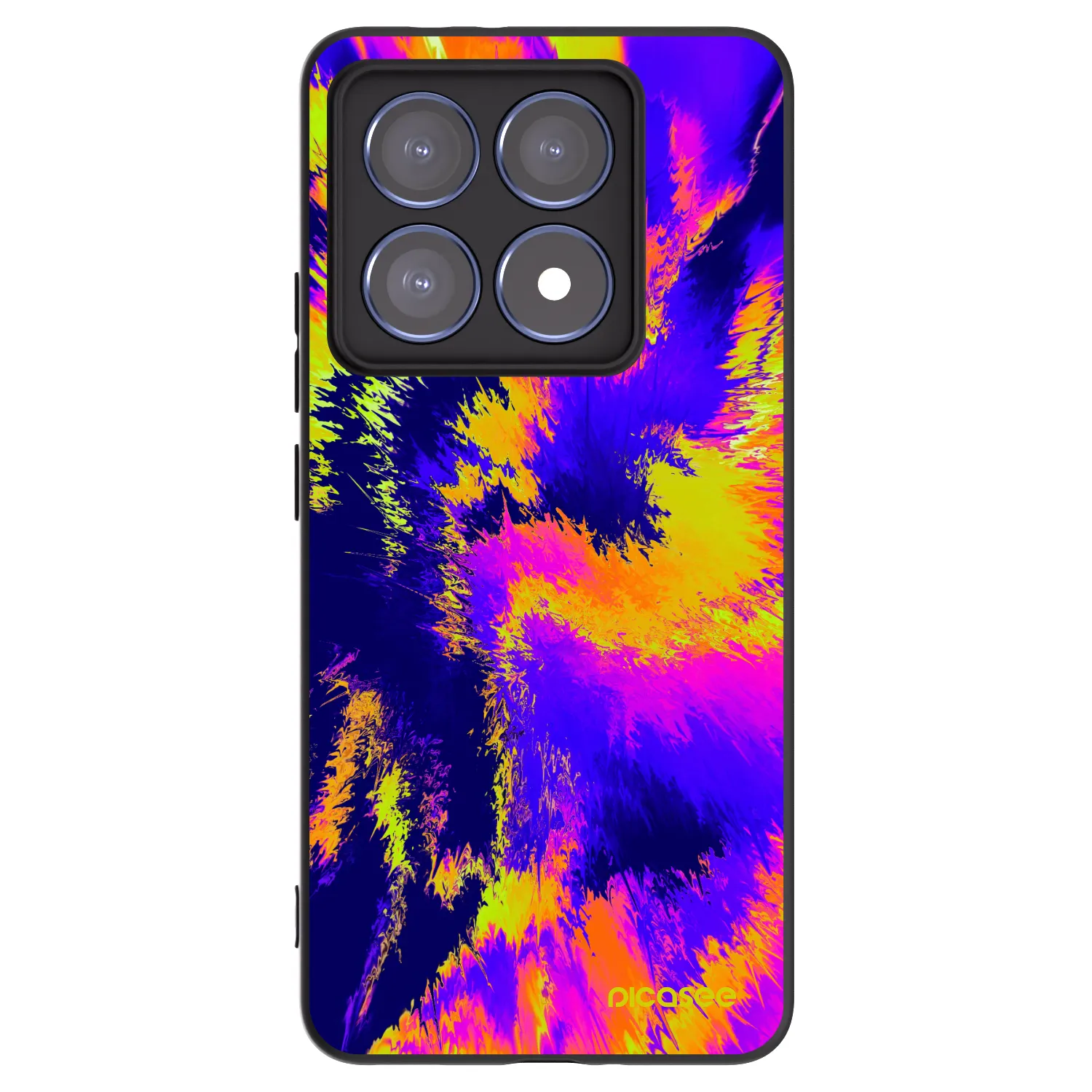 Picasee Xiaomi 14T Pro Hülle - Schwarzes Silikon - Burn