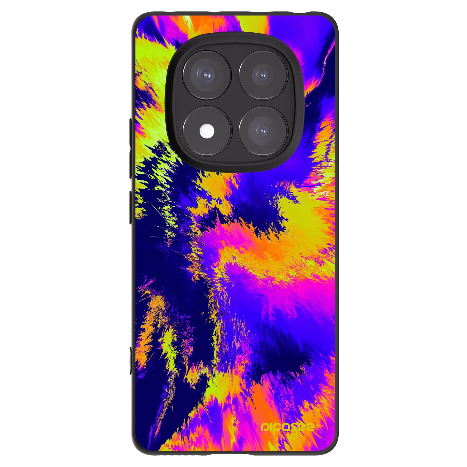 Picasee Xiaomi Redmi Note 14 Pro 5G Hülle - Schwarzes Silikon - Burn
