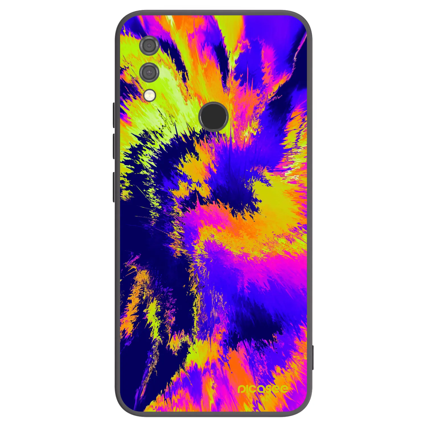 Picasee Xiaomi Redmi Note 7 Hülle - Schwarzes Silikon - Burn