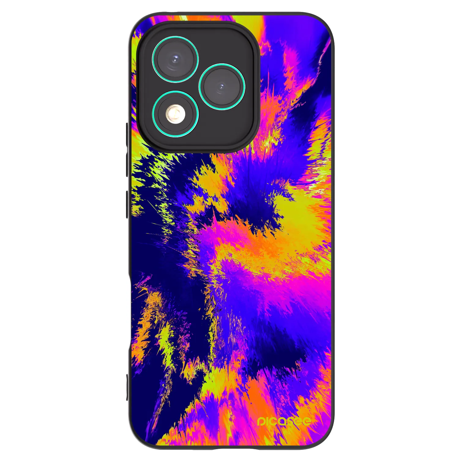 Picasee Honor 400 Lite 5G Hülle - Schwarzes Silikon - Burn