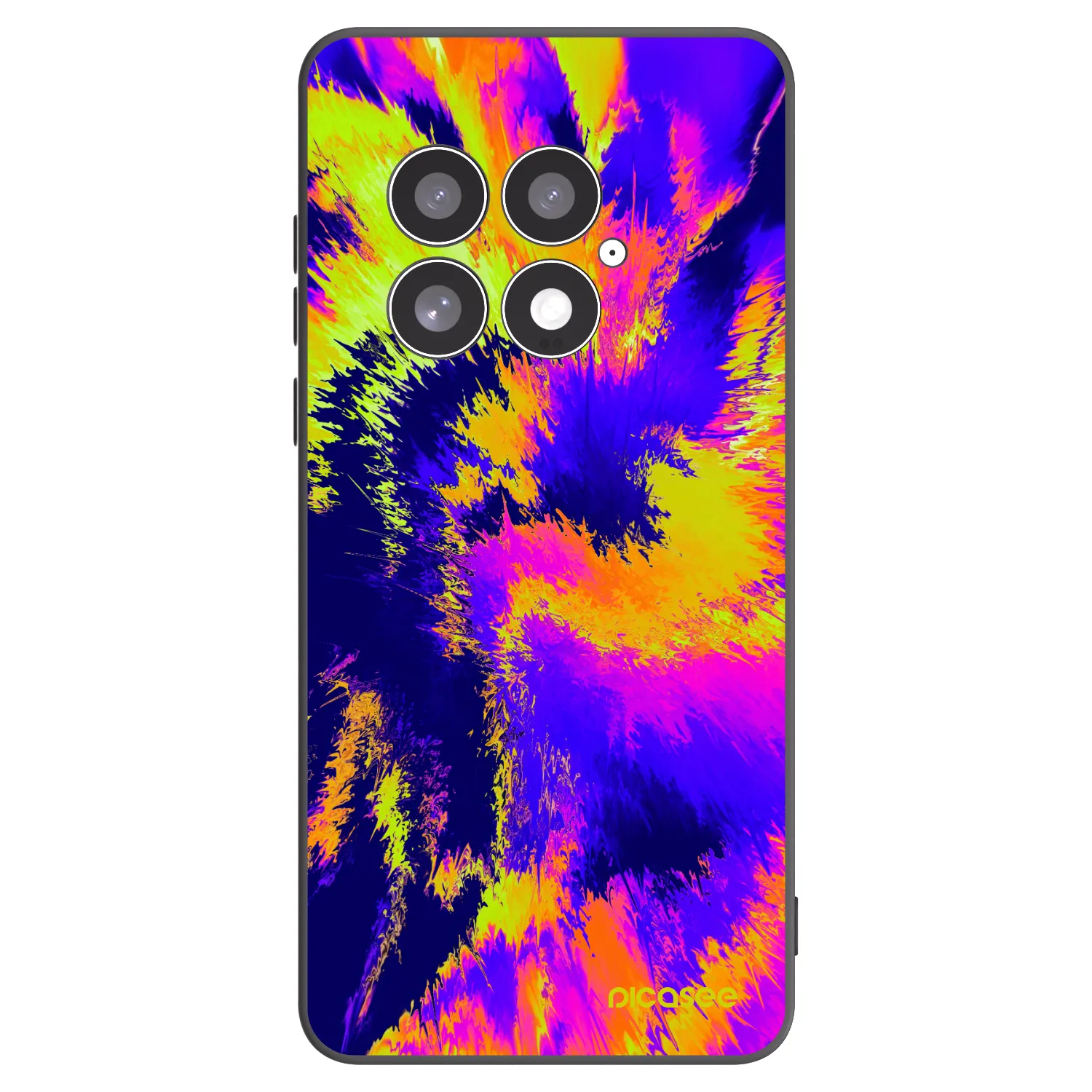 Picasee OnePlus 13 5G Hülle - Schwarzes Silikon - Burn