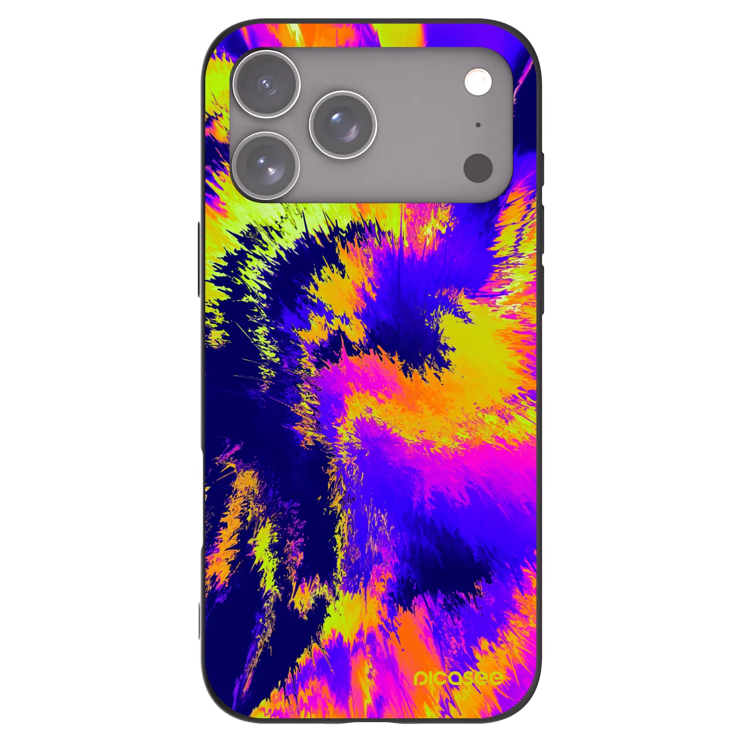 Picasee Apple iPhone 17 Pro Max Hülle - Schwarzes Silikon - Burn