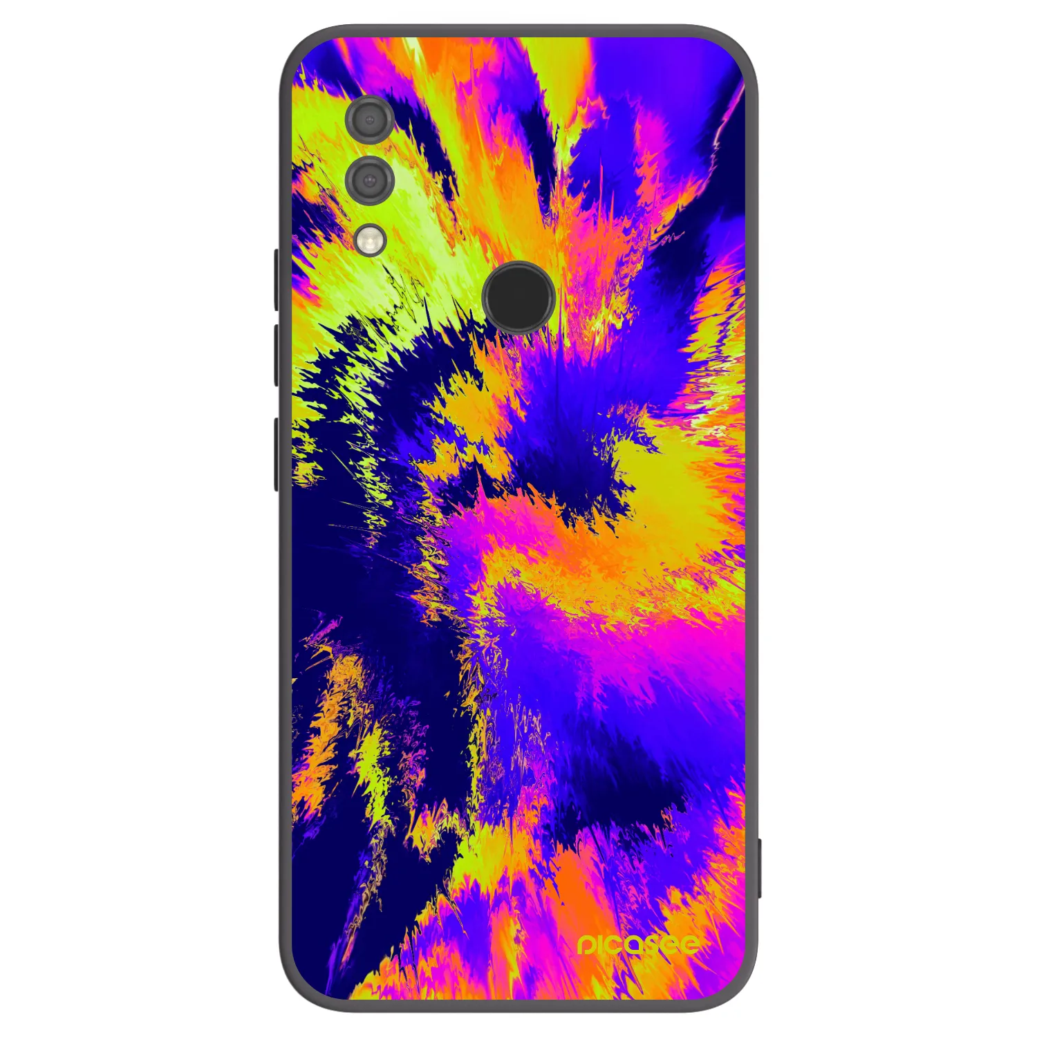 Picasee Xiaomi Redmi 7 Hülle - Schwarzes Silikon - Burn