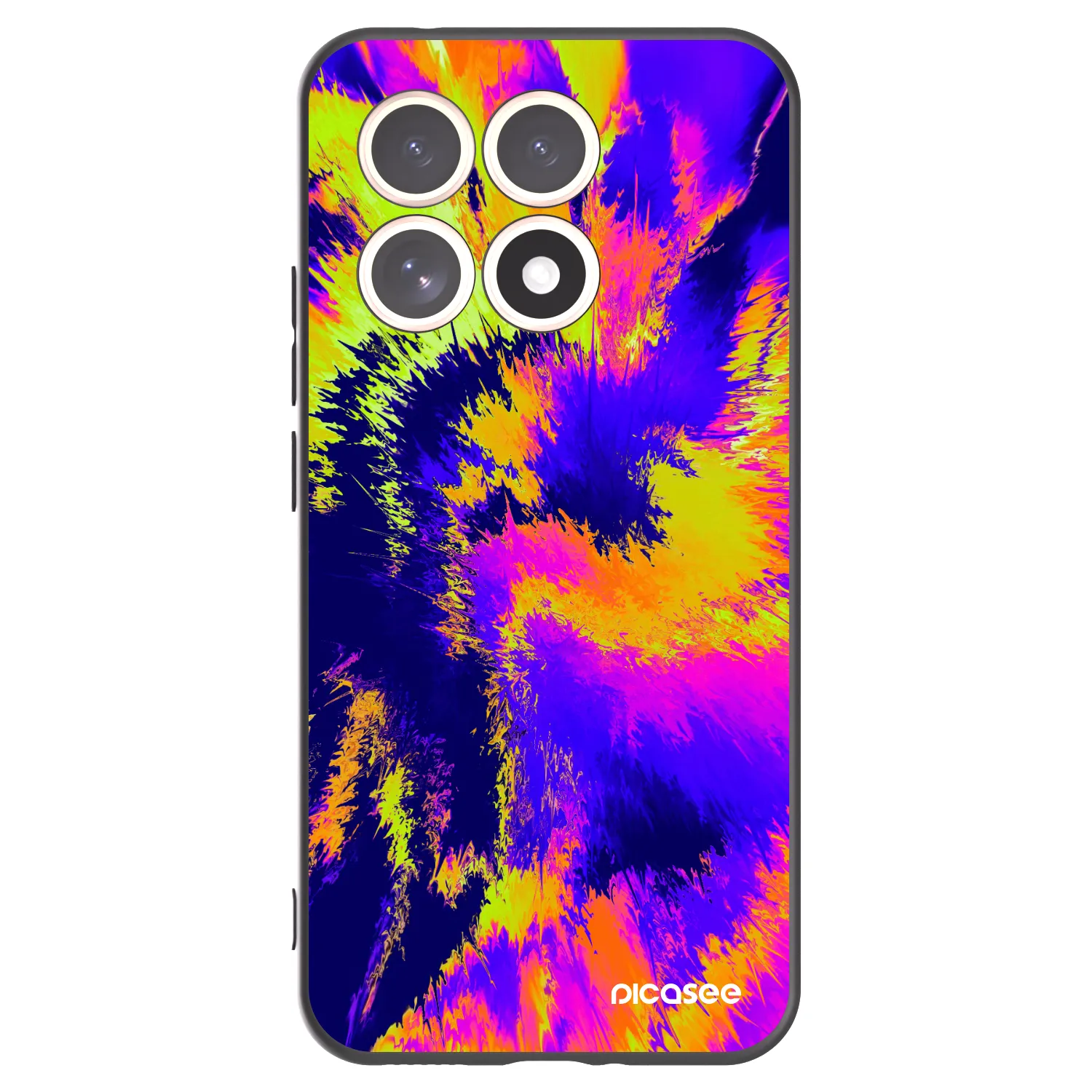Picasee Xiaomi 15T Hülle - Schwarzes Silikon - Burn