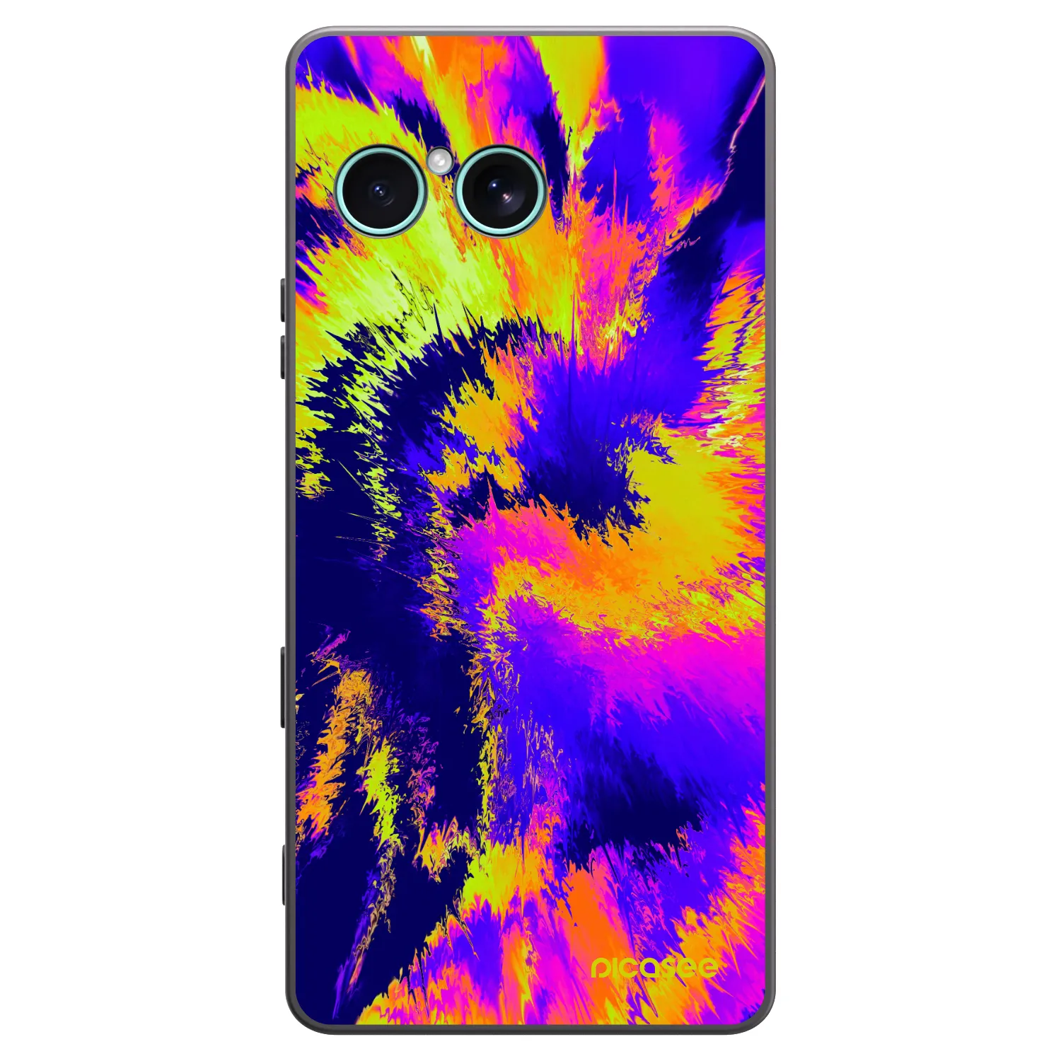 Picasee Sony Xperia 10 VII Hülle - Schwarzes Silikon - Burn