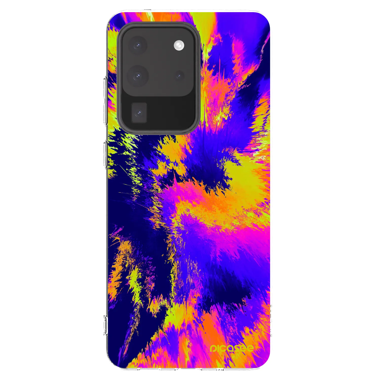 Picasee Samsung Galaxy S20 Ultra 5G G988F Hülle - Transparentes Silikon - Burn
