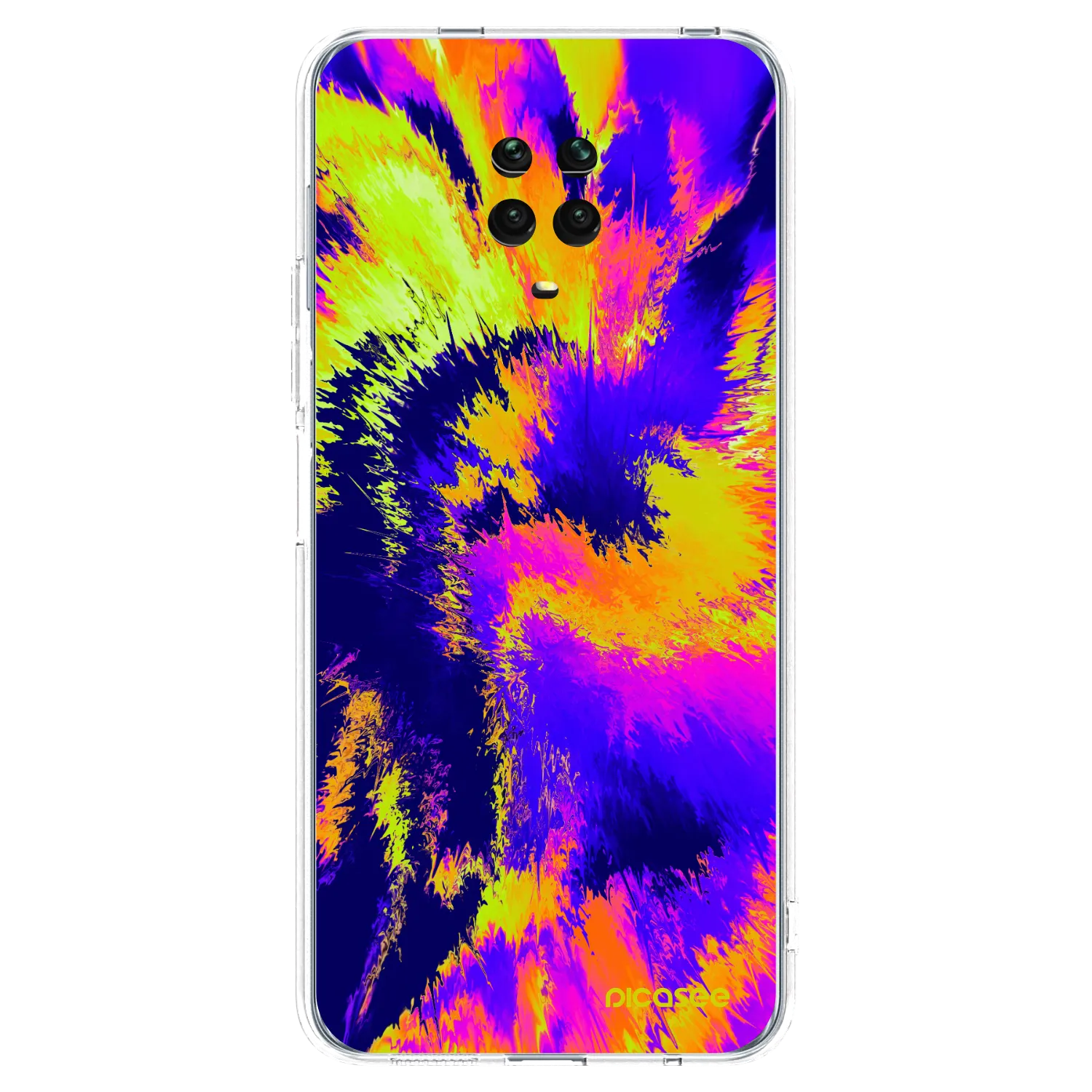 Picasee Xiaomi Redmi Note 9 Pro Hülle - Transparentes Silikon - Burn