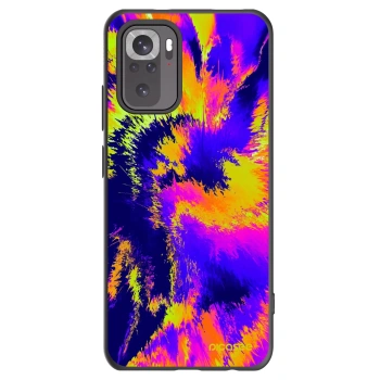Picasee Xiaomi Redmi Note 10 Hülle - Schwarzes Silikon - Burn