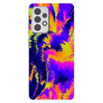 Picasee Samsung Galaxy A52 5G A525F Hülle - Transparentes Silikon - Burn